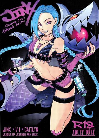 Big breasts JINX Come On! Shoot Faster- League of legends hentai For Women