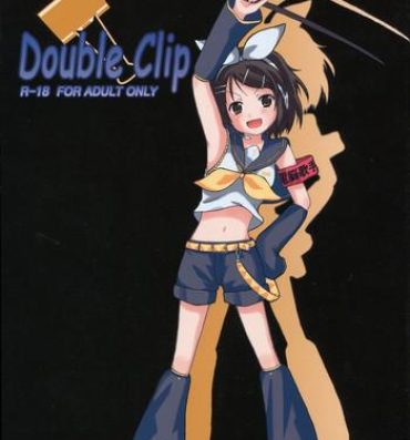 Tugging Double Clip- The melancholy of haruhi suzumiya hentai Vocaloid hentai Face