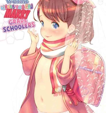 Para JS to Kekkon Dekiru Yasashii Sekai | A World Where You Can Marry Grade Schoolers- Original hentai Anal Porn