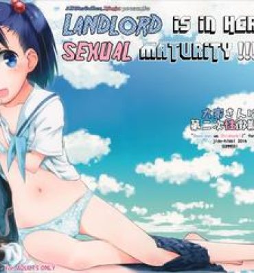 Analfuck Ooya-san wa Dainiji Seichouki!! | Landlord Is In Her Sexual Maturity!!- Ooyasan wa shishunki hentai