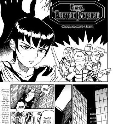 Sensual [Momoyama Jirou] Fight, Electron Rangers!! -Haruka is in danger- Episode (From MOMOMAN) (English) =LWB= Tongue